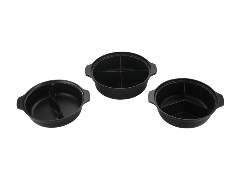 二味鍋、三味鍋、4ツ割鍋