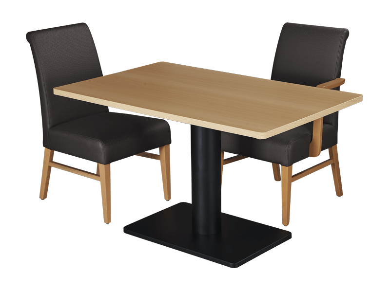 左单边扶手椅 & 桌子