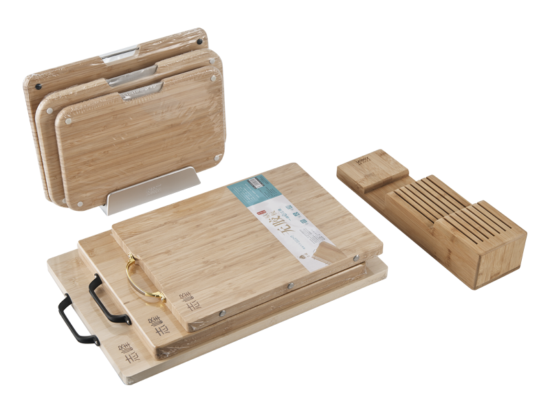 竹菜板&竹刀架